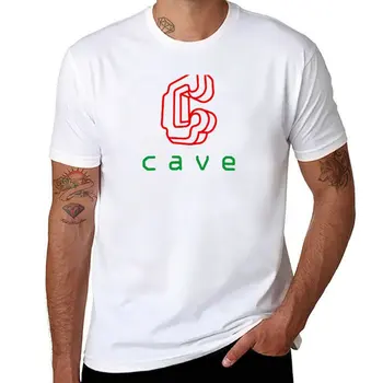 Нова Тениска с логото на Cave, бързосъхнеща тениска с аниме, мъжки t-shirt