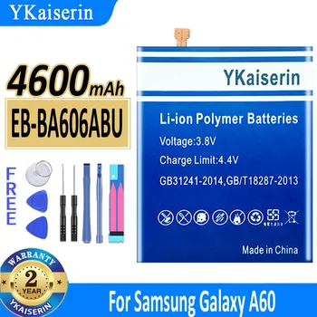 YKaiserin EB-BA606ABU EBBA606ABU 4600 mah Батерия За Samsung Galaxy A60 A60 SM-A606F/DS, SM-A6060 SM-A606F Батерии + Инструменти