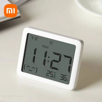 Xiaomi Miaomiaoce, LCD smart-часовници, часовник с Аларма, Термометър, домакински Точен Домашен Удобен Влагомер, Сензор метеорологични станции