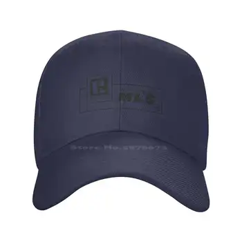 Логото на MLS Недвижимост С графичен лого на марката, висококачествен деним, шапка, вязаная капачка, бейзболна шапка