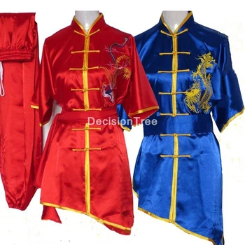 2021 унисекс традиционната китайска облекло ушу тайчи кунг-фу униформи тай униформи-облекла за упражнения китайски костюм на войн