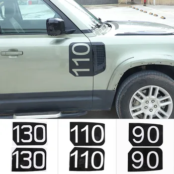 За Land Rover Defender 90 110 130 2020-2023 Странично Воздуховыпускное Устройство на превозното средство, Крило, отдушник, Декоративни Стикери, Аксесоари за Автомобил Отвън