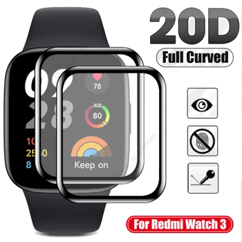 2 Бр. Защитно фолио за екрана Xiaomi Redmi Watch 3 watch2 2lite lite3 С Извит край, Пълно покритие Защитно фолио, Умни часовници, не Стъкло