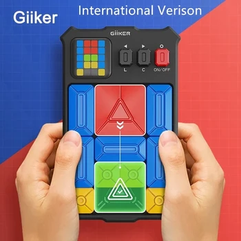 Giiker Super Slide Huarong Road Smart Sensor Game 500 + Подобрени Логически Пъзели И Интерактивни Играчки-Неспокойни За Детски Подаръци