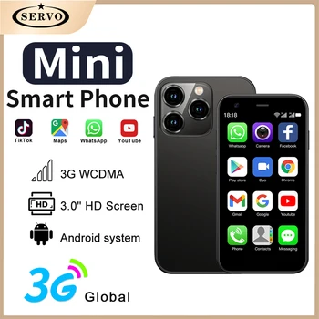 СЕРВО 15SE Малък Смартфон с 2 SIM WCDMA Android 8.1 RAM, 2GB ROM, 16GB GPS WIFI 3.0 