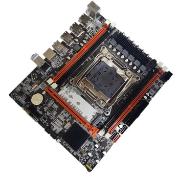 Новата дънна Платка на настолен компютър X99 2011-3 Поддържа сървър памет DDR3 64G E5 2666