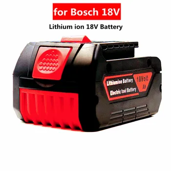Най-новата Обновена 18650 Акумулаторна батерия Battey 18V 6.0 Ah Литиево-йонна Батерия Заместител на Bosch 18v BAT609 BAT609G BAT618