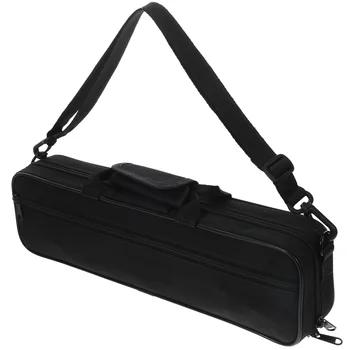 Чанта за флейта Удобен Контейнер за съхранение на музикални инструменти Защитен портативен титуляр за носене