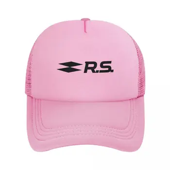Модерен черен RS Club Motorsport Състезателна шапка на шофьор на камион, жени, мъже, регулируем бейзболна шапка Унисекс, градинска
