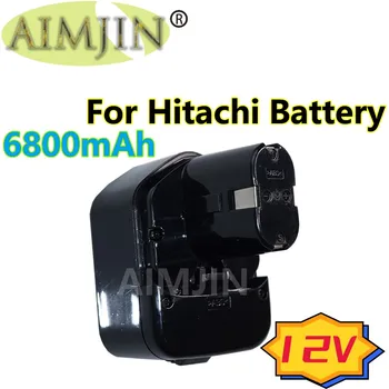 За акумулаторни батерии Hitachi 12, 6800 mah EB1214S, EB1220BL, EB1122S, WR12DMR, CD4D, DH15DV, инструменти C5D