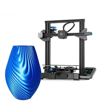 Creality една седалка, всички метални 3D принтер 3d На 3 V2 със стъклена поставка 220*220*250 мм impresora 3d emilov-3 v2 3d печатна машина
