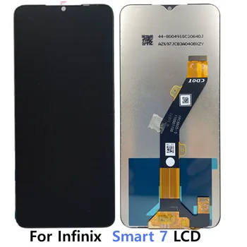 100% Тествани оригинален дисплей за Infinix Smart 7 LCD Smart7 X6515 Смяна на сензорен таблет в събирането на