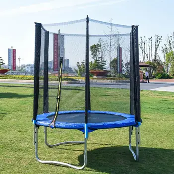 Найлон Дишаща кръг Батут с дълъг срок на служба, Защитна мрежа за с търговска цел на trampolines, Защитна мрежа за градината