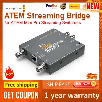 Мост ATEM Streaming Bridge от Blackmagic Design за стрийминг ключове ATEM Mini Pro