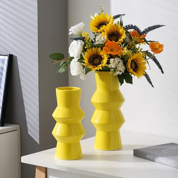 Керамични вази, креативни аксесоари за дома, имитация на цветове, универсален хол, маса за хранене, керамични бижута, ваза за цветя