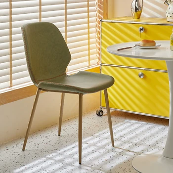Скандинавски удобен стол за почивка Метални Улични промишлени столове, Луксозни вечерни Ергономични шезлонги за Шоурум на Мебели за дома WJ30XP