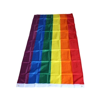 Ярък цветен полиестер, Лесен Голям Флаг гордост Знамена Гордост Банер за употреба на открито и в закрити помещения (60* 90 см) Бразилия