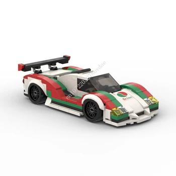 268 БР. MOC Speed Champions Octan GT1 Спортен Автомобил, Състезателна Модел градивните елементи на Технологични Тухли Креативна Монтаж на Детски Играчки, Подаръци