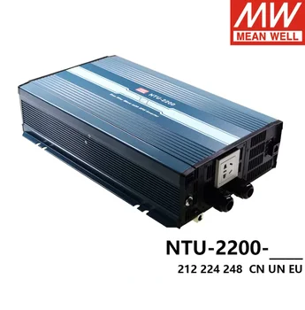 Източник на захранване MEAN WELL NTU-2200W синусоидална UPS с инвертор CN/UN/EU от 212/224/248 до 220 В