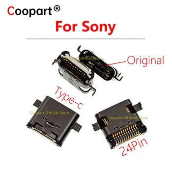 5-100 бр. Оригинални 24Pin USB порт за зареждане, захранващият кабел, резервни части за Sony Xperia L1 G3311 G3313 G3312