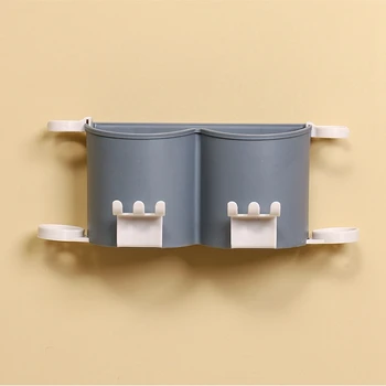 Държач за електрическа четка за зъби, Лигав Стенен монтаж опаковка на паста за зъби За поддържане на чистотата