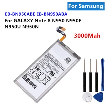2023 EB-BN950ABE Оригинални Сменяеми Батерия За Samsung GALAXY Note 8 N950 N950F N950U N950N Батерии за телефони 3300 mah + Инструменти