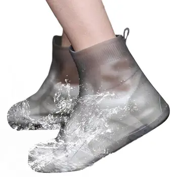 За многократна употреба калъф за обувки, Улични силиконови калъфи за защита на обувки от дъжд, бахилы, земни бахилы за къмпинг, разходки, спорт