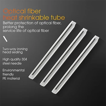 ABGZ-2000Pcs Свиване тръба от оптични влакна, Защитни ръкави за връзка влакна FTTH, тънка тръба