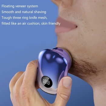 Мини-Самобръсначка за мъже, джобен USB Акумулаторна батерия за Преносим Безжична Машинка за лице, Самобръсначка за оформяне на Брада, Тример за коса, Директна доставка