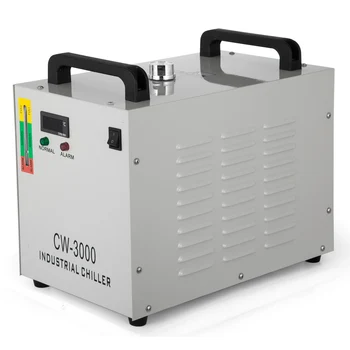 Индустриален чилър вода за лазерно гравера CW-3000 мощност 60 W/80 W