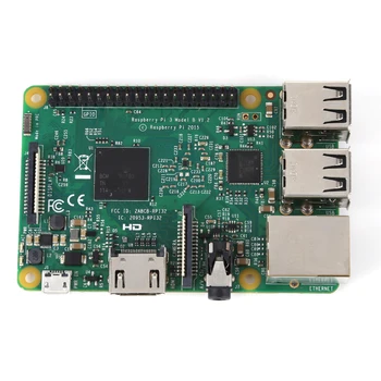 за Raspberry Pi 3 Модел B + 64-битов четириядрен одноплатный процесор, ускоряющий облаци Ethernet 4.1 / 4.2, който е съвместим на Bluetooth, WiFi